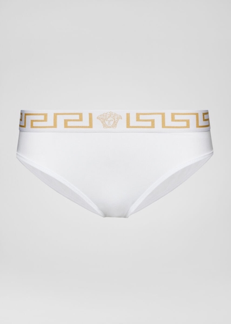 Versace Greca Border Kalsonger Dam - 384650ZHT